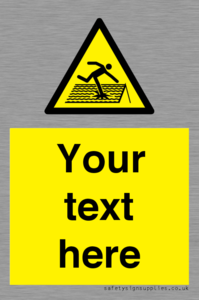 Custom Figure on Roof Sign